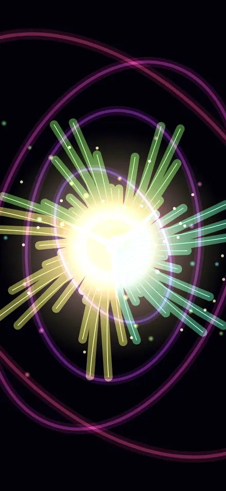Antimatter Glow